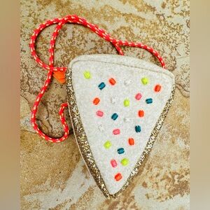 🆕🔖 Crewcuts✨ J. Crew Girls' Glitter Cake Bag ✨ NWT!!!